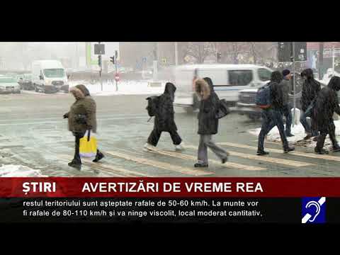 Avertizări de vreme rea