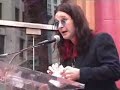 Robbie Williams - Walk of Fame for Ozzy\