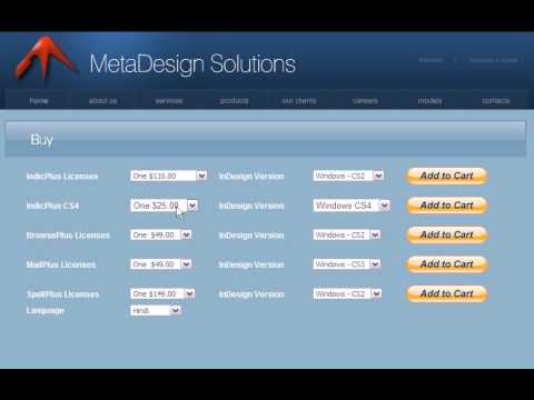 MetadesignSolutions - Video Presentation to help demonstrate how to buy, software product from MetaDesign Website.