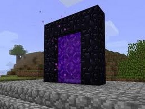 how to make a nether portal in minecraft xbox