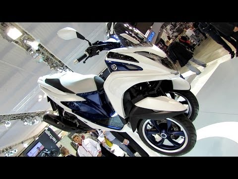2014 Yamaha Tricity Concept Trike Scooter - 2013 EICMA Milano Motorcycle Exhibition