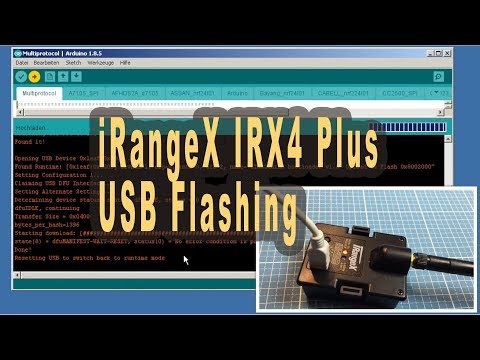iRangeX IRX4 Plus Multiprotocol Modul USB Flashing (DE)