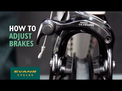 how to adjust bicycle v-brake pads