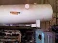 Industrial refrigeration engine room.