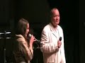 Isabella Lundgren och Nils Landgren. (Carlstad Big Band)