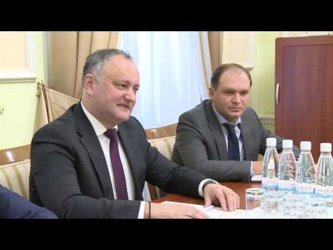 Игорь Додон встретился с Послом Германии в Кишиневе Ульрике Кнотц