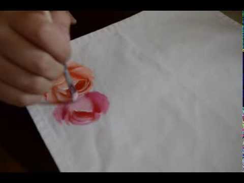 how to acrylic paint on fabric