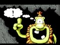 the second cinematic that plays in trog for the nes. this cinematic plays after completing the second bonus level of the game.
