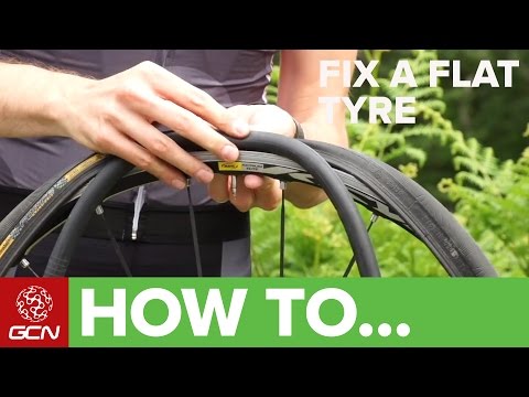 how to patch flat tire