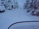 Just enough snow for a ride.