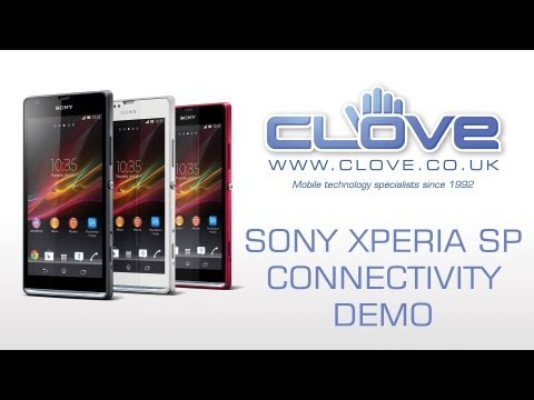 how to connect usb to sony xperia sp