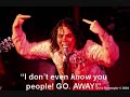Gerard Flees Female Fans