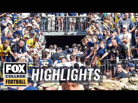 Video: Michigan survives 2OT vs Army on strip-sack | 60 IN 60 | FOX COLLEGE FOOTBALL HIGHLIGHTS