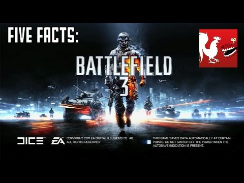 Facts - Jack and Ray bring you five facts over Battlefield 3. RT Store: http://roosterteeth.com/store/ Rooster Teeth: http://roosterteeth.com/ Achievement Hunter: http://achievementhunter.com Subscribe...