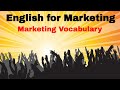 Learn Business English Vocabulary   Marketing