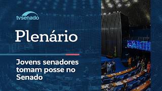 Jovens senadoras e senadores tomam posse e elegem mesa em sessão especial – 17/8/26