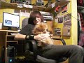 I have proof caught on a crapy digitial camera that puppys hate emo looking people. Note: Animal was not harmed during the making of this film.