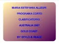 estefanía allegri  prog corto  clasificatorio australia 2007