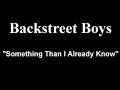 Backstreet