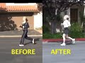 Running form changes from PowerCranks in 6 weeks