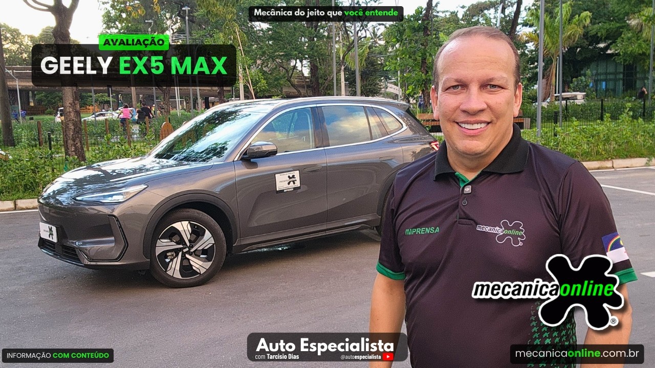 Avaliação Geely EX5 Max: SUV elétrico de 218 cv e alta tecnologia desafia modelos tradicionais
