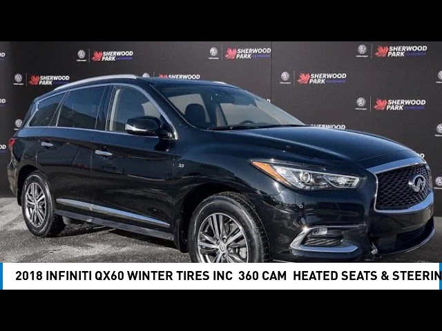 2018 INFINITI QX60 | WINTER TIRES INC | 360 CAM | HEATED SEATS in Cars & Trucks in Strathcona County