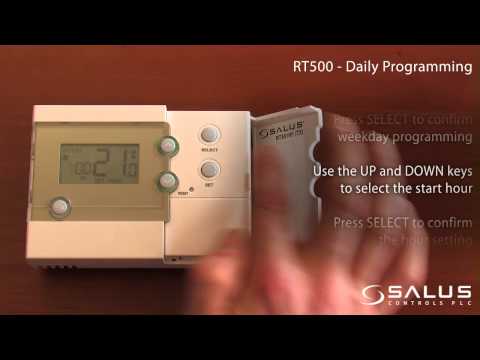 how to fit salus rt500rf