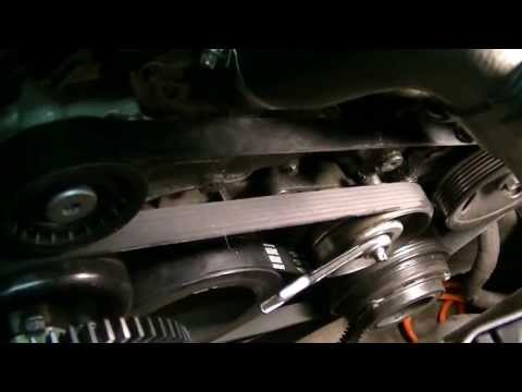 Tips on Replacing Idler Pulley and Serpentine Belt Mercedes W210 E55 AMG