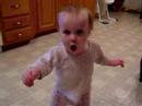 Raegan walking Raegan walking