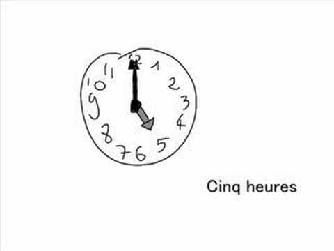 10 : Quelle heure il est? french