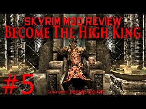 how to become king of skyrim