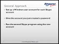 Skype Help on Video #2 - Login Multi Skype Accounts