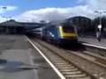 43104 leads 43007 upon departing Newton Abbot - Aug 8 2008