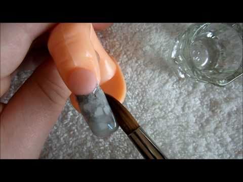 encapsulate - Products Used: Salon System clear Salon System liquid The Edge round brush 8# My Facebook Page, Please Join - http://www.facebook.com/pages/MrNailDUDE/113923...
