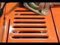 Kentrol Hood Vent - Powdercoat Black (Part Number: 50583) Kentrol Hood Vent - Powdercoat Black - JK