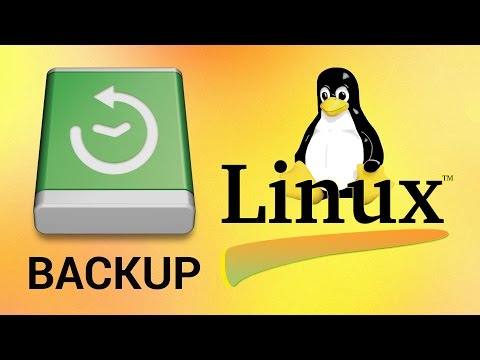 how to backup linux