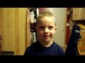 5 yr. old Ryan Lewis from Englewood, OH getting into the Christmas Spirit :)