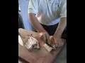 Cucina tipica Calabrese - sfilettare e spellare pesci tondi Cucina tipica Calabrese - sfilettare e spellare pesci tondi