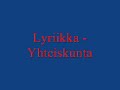 Lyriikka - Yhteiskunta
