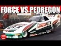 1996 Norwalk Night Under Fire John Force and Tony Pedregon - Nitro Funny Car Drag Racing
