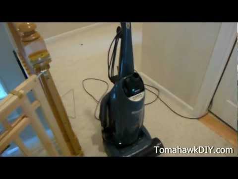 how to unclog upright vacuum cleaner