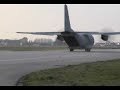 Airborne Warfare: C-27J Engine Running Offload: 463L Pallets