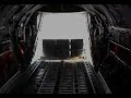 Airborne Warfare: C-27J Engine Running Offload: 463L Pallets