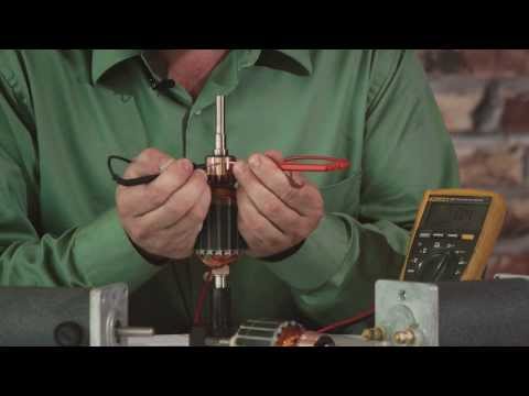how to test a dc electric motor
