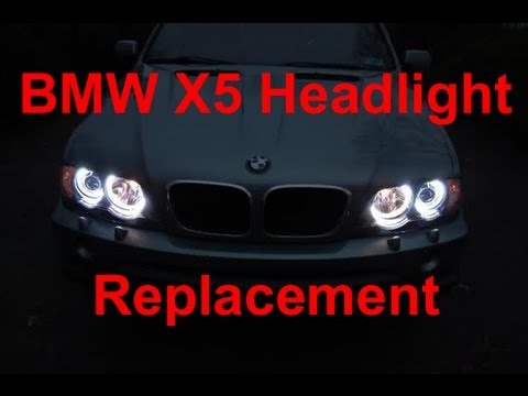 How to Replace BMW X5 Headlight Bulbs