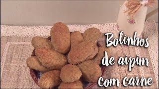 Experimente - Bolinhos de Aipim com Carne