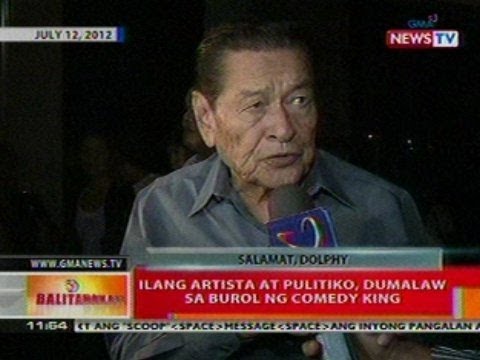BT: Ilang artista at pulitiko, dumalaw sa burol ng comedy king