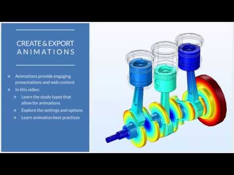 How to Export an Animation from COMSOL Multiphysics®