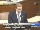 Iraq Troop Surge Debate : Gary Miller - Pro Surge