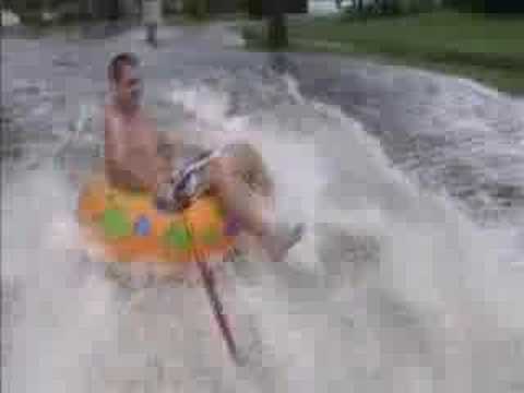 Hurricane Fay Street Tubing Crash